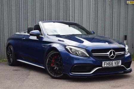 MERCEDES-BENZ C CLASS 4.0 C63 V8 BiTurbo AMG S (Premium) Cabriolet SpdS MCT Euro 6 (s/s) 2dr